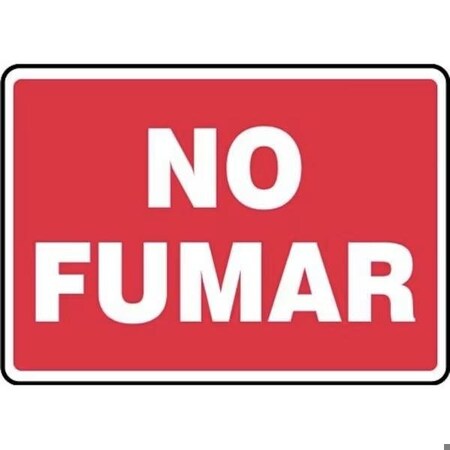 Accuform Safety Sign NO SMOKING 7 in x 10 in SHMSMK423VA